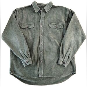 Men's Green Button-Up Jacket